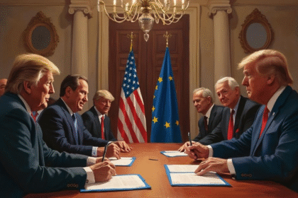 Trump Announces New US-EU Trade Deal in Scotland
