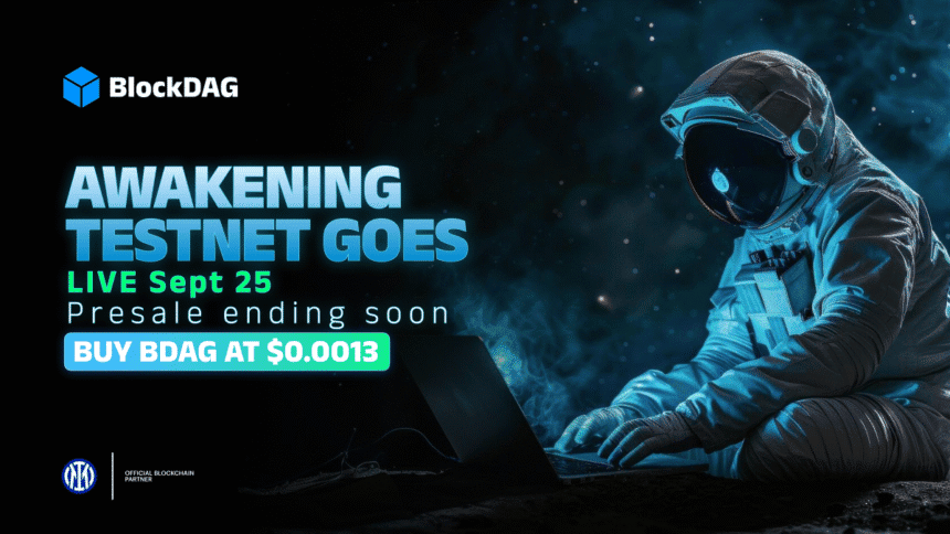BlockDAG Awakening Testnet Launches Sept 25 With 15K TPS & Miner Sync