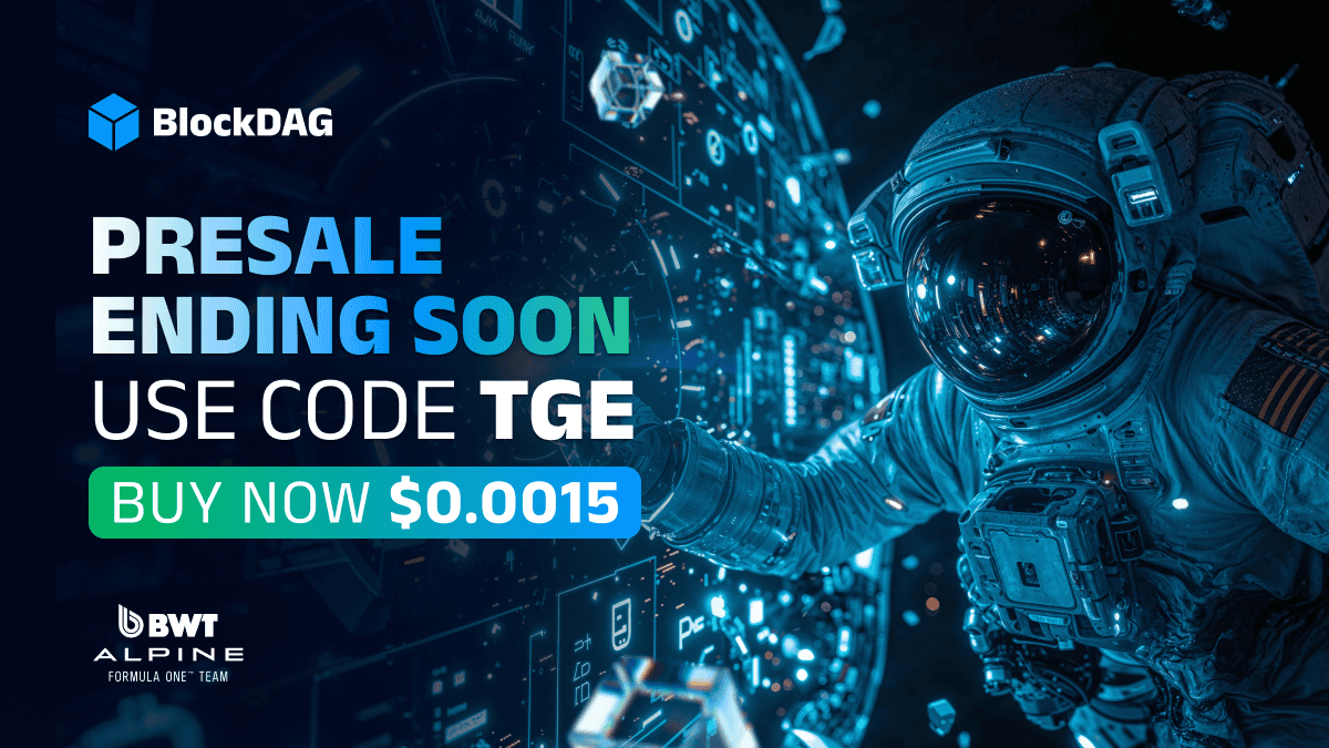 The Clock is Ticking: Lock In Your BlockDAG Coins at $0.0015 Price with the TGE Code Before It's Too Late.
