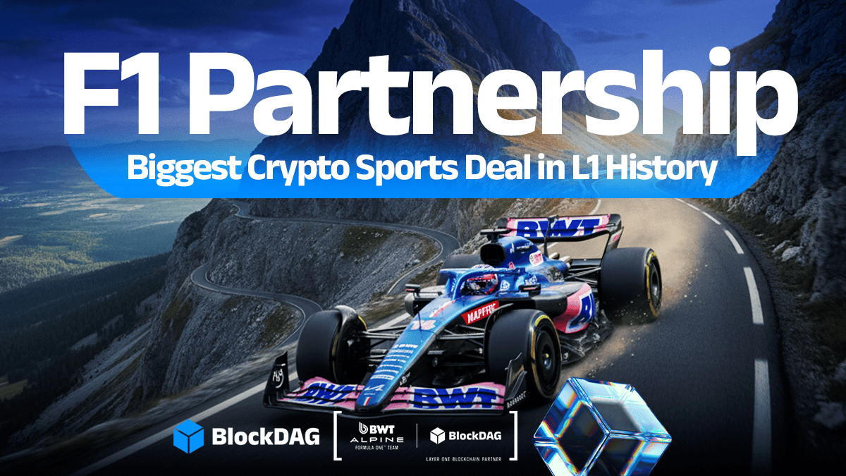 Shiba Inu and Chainlink Rally as BlockDAG’s F1 Alpine Partnership Drives Visibility, Making It the Best Crypto to Buy in 2025