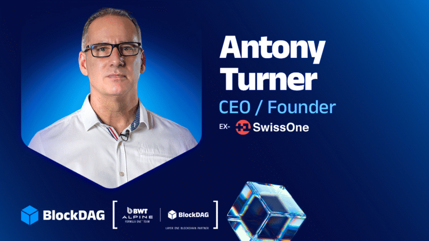 Antony Turner: The Visionary CEO Powering BlockDAG’s Nearly $435M Presale Success