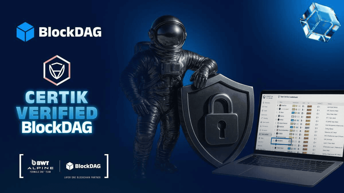 BlockDAG promoting a staking opportunity