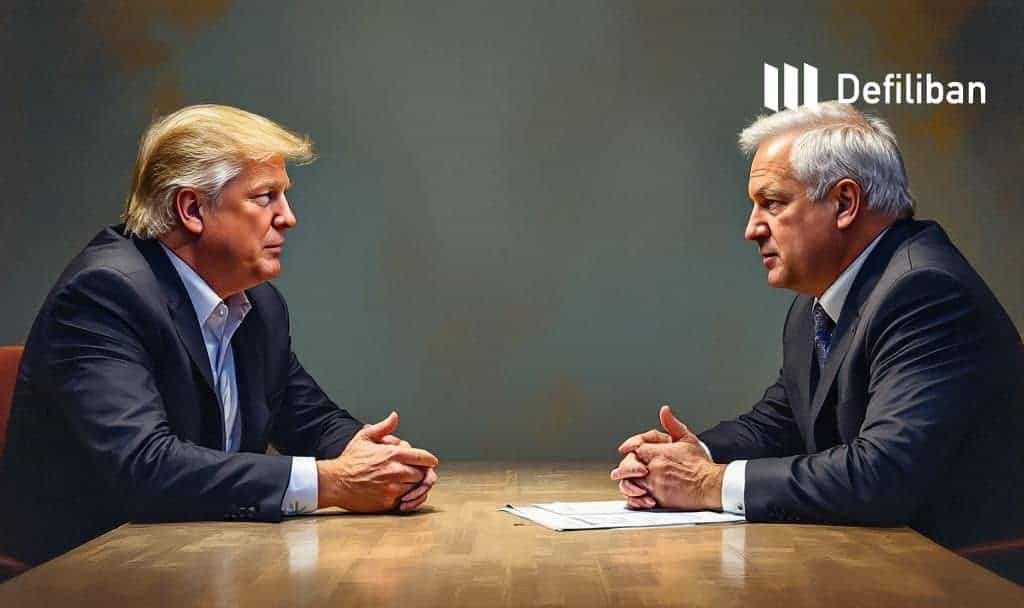 Coinbase and JPMorgan Clash Over CLARITY Act at Davos