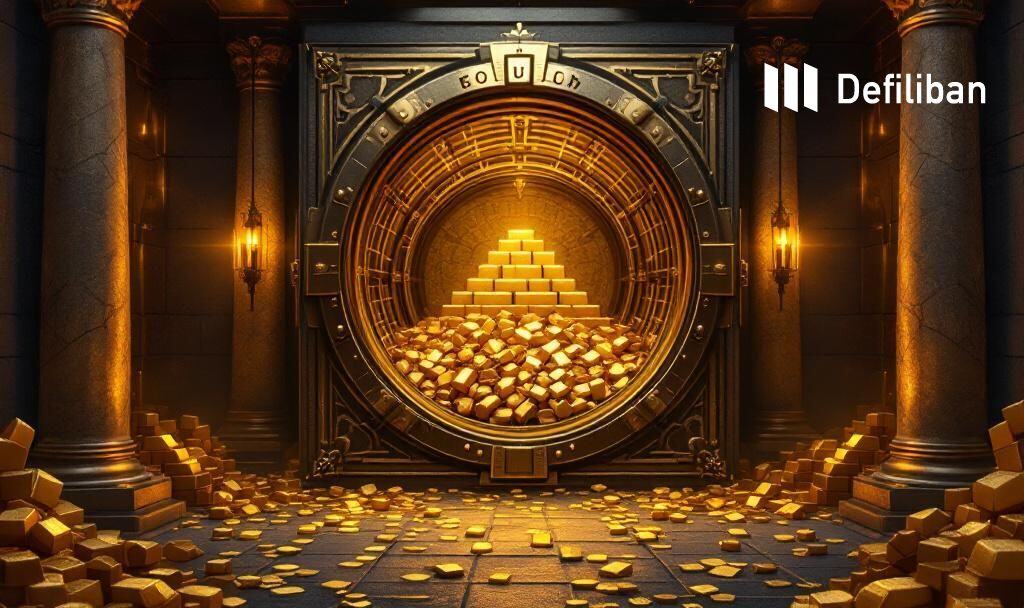 Tether Becomes Largest Non-Sovereign Gold Holder