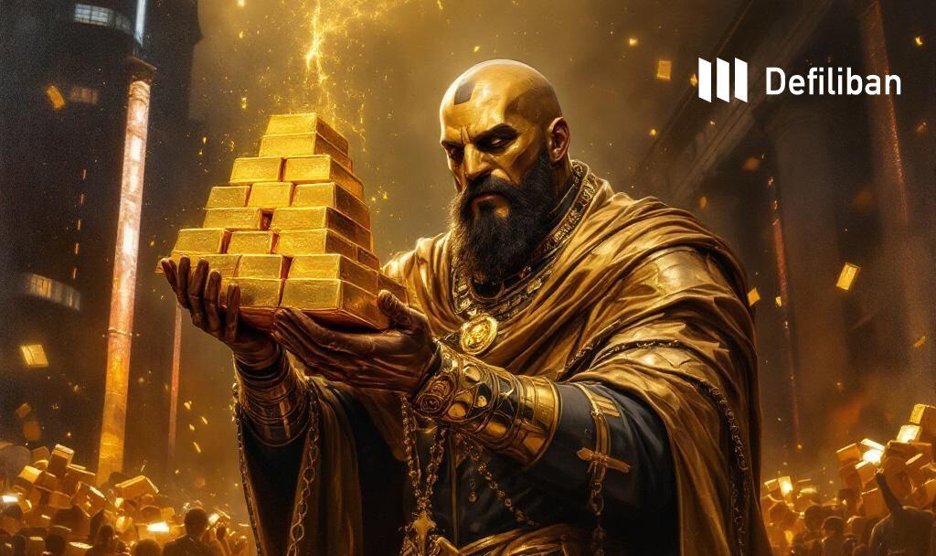 Tether Becomes Largest Non-Sovereign Gold Holder