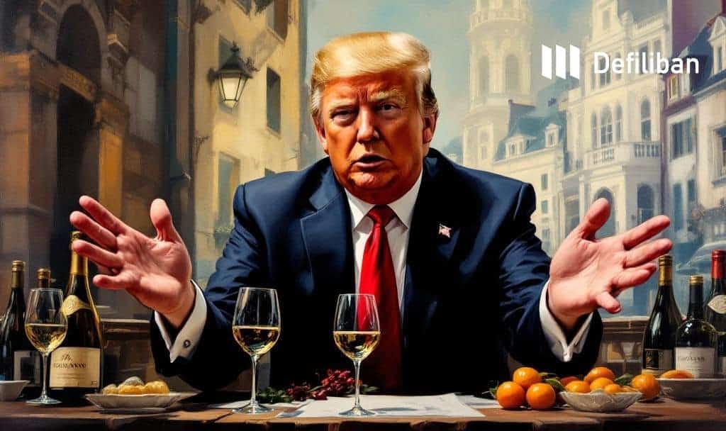 Trump Threatens 200% Tariff on French Wine